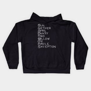 Wednesday Solved The Riddle X Kids Hoodie